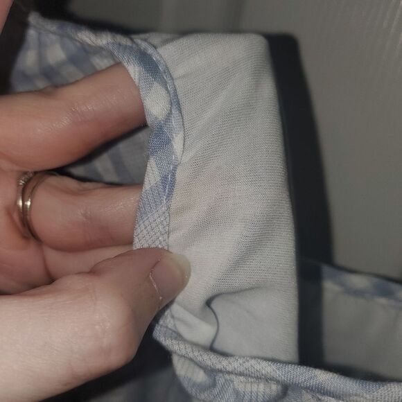 Plaid Tiered Sleeveless Dress - Picture 3 of 4